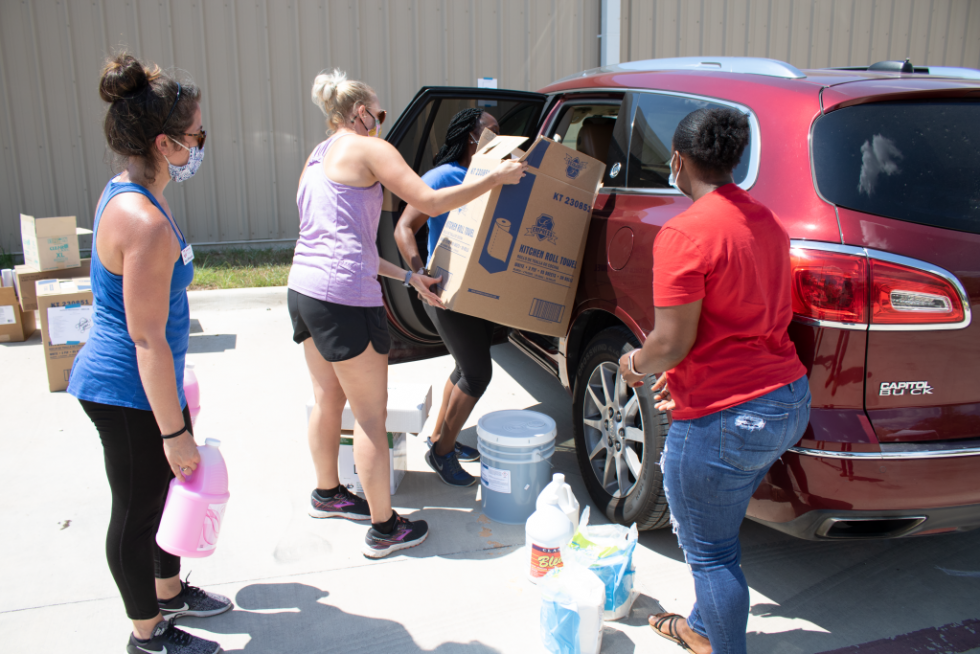 Austin's Child Care Providers Receive Cleaning Supplies at ...