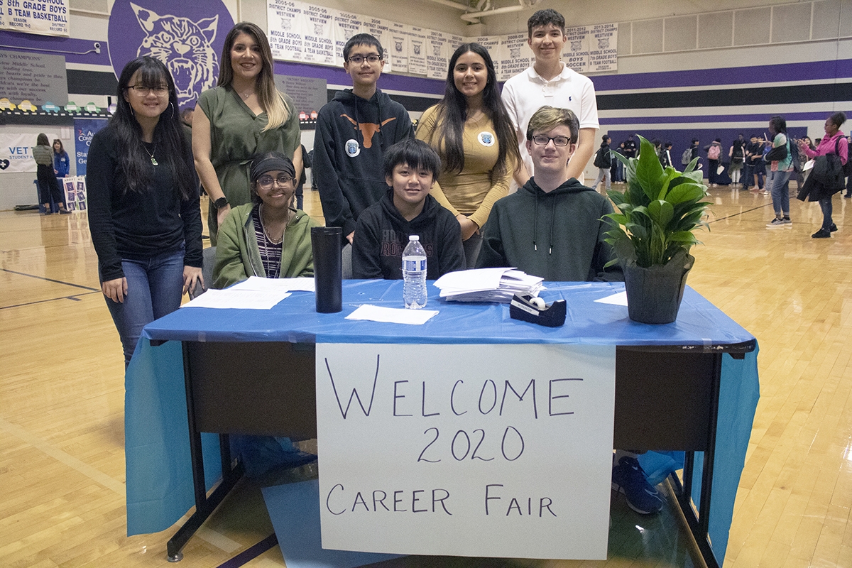 At Westview Middle School, an Eighth Grade Group Inspires the Student Body About Future Careers in the Central Texas Workforce
