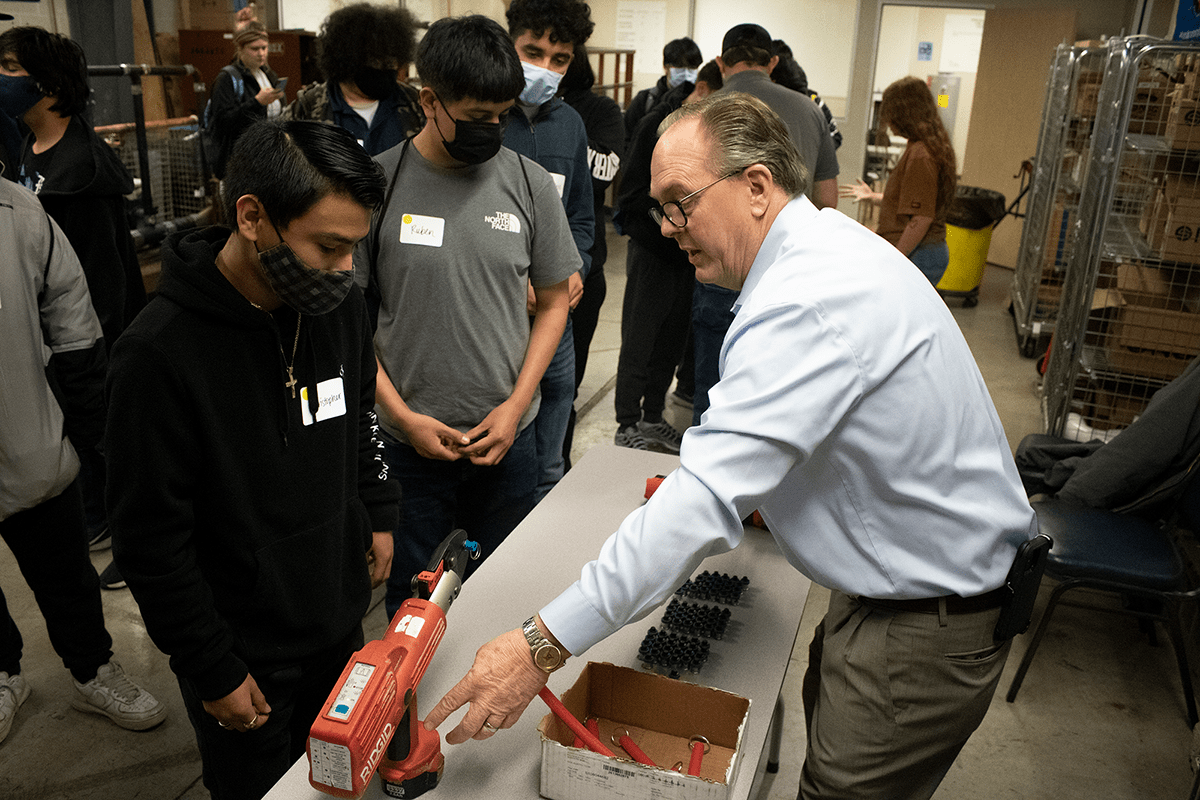 Students Explore Future Careers in the Skilled Trades at the Annual Metroplex Career Rally