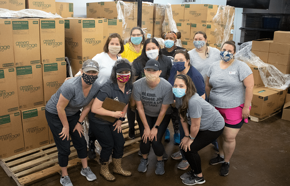 Workforce Solutions Capital Area and Bank of America Support Travis County’s Child Care Providers with Donations of Cleaning and PPE Supplies