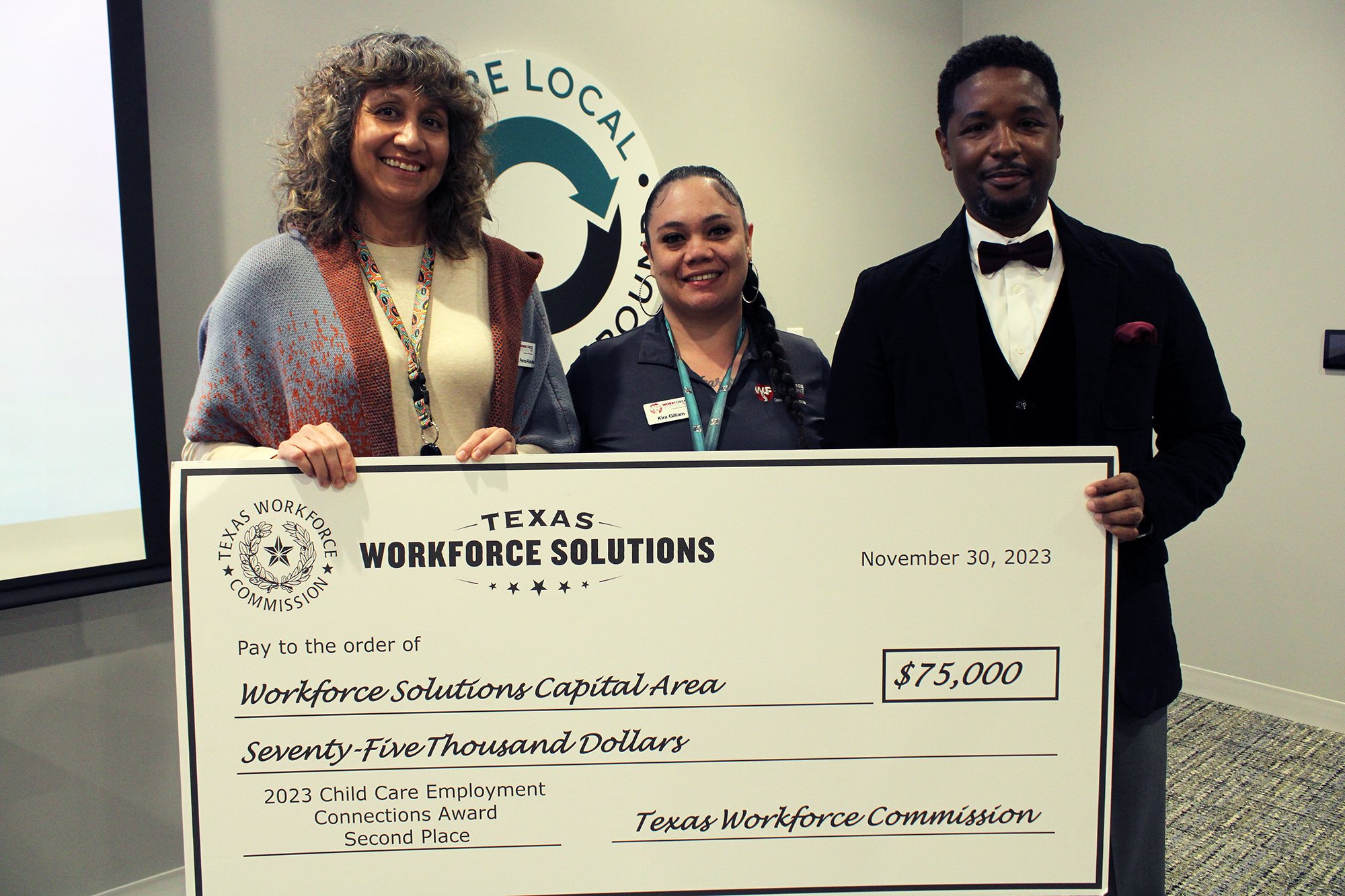 WFS Capital Area recognized for connecting at-risk parents to employment opportunities