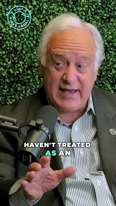 Austin Hires Local podcast episode thumbnail featuring Mayor Watson