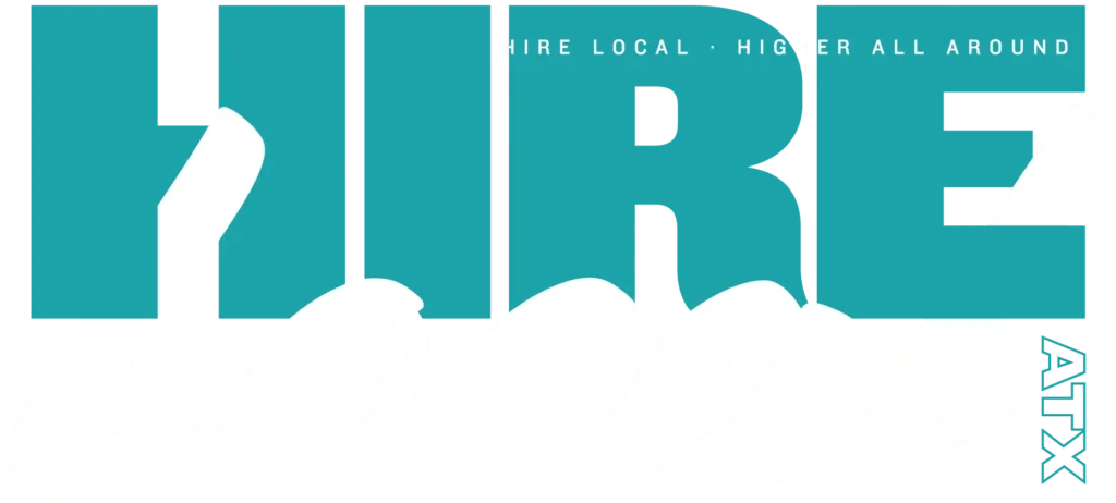 Austin's Hire Local Plan logo, a workforce development initiative by Workforce Solutions Capital Area