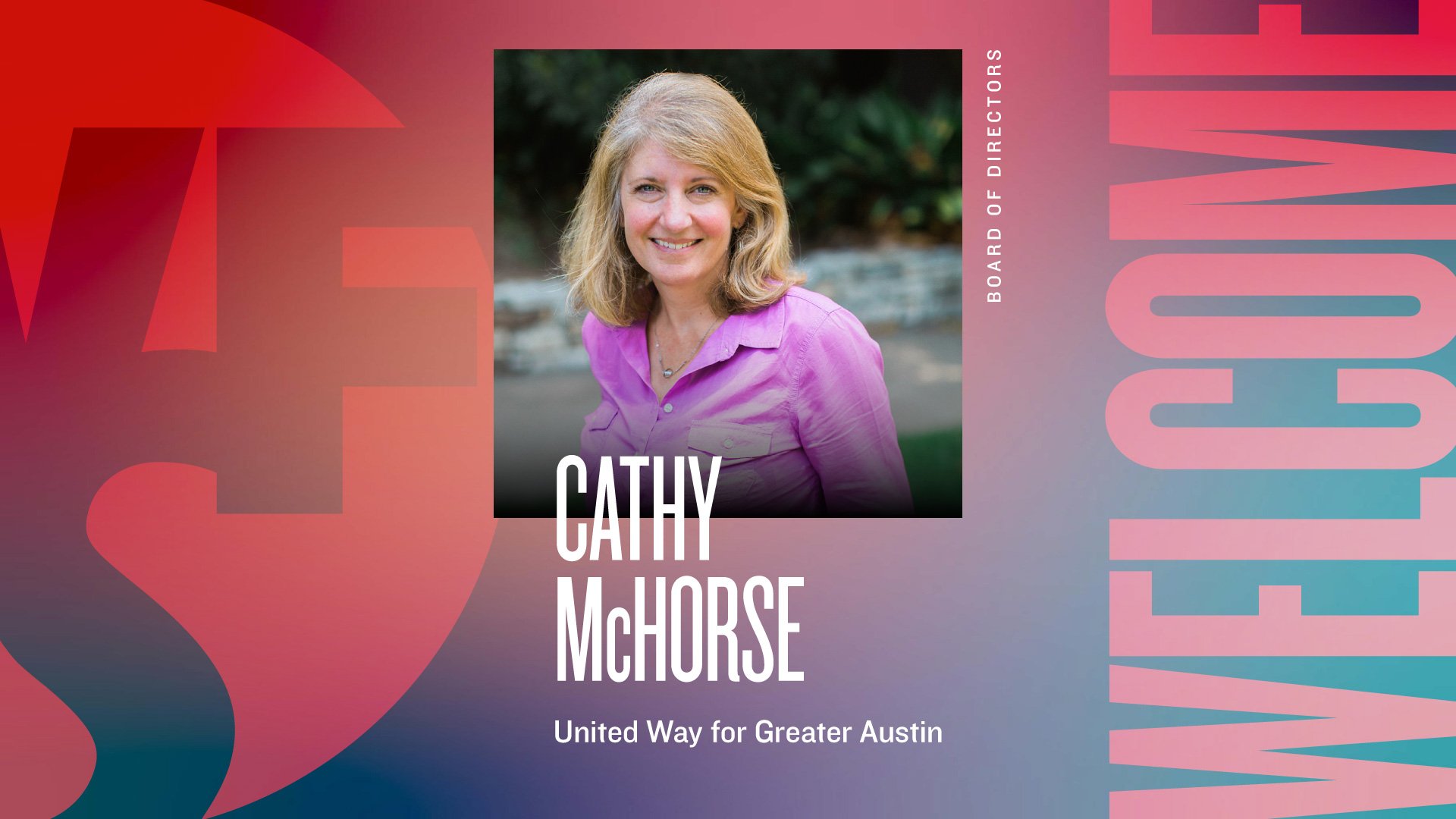 Cathy McHorse joins Workforce Solutions Capital Area board of directors