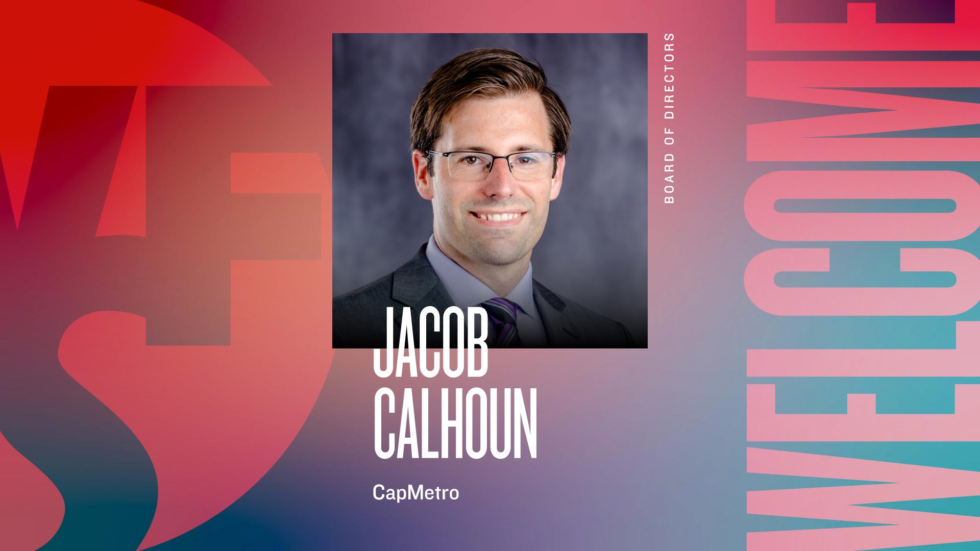 Jacob Calhoun joins Workforce Solutions Capital Area board of directors