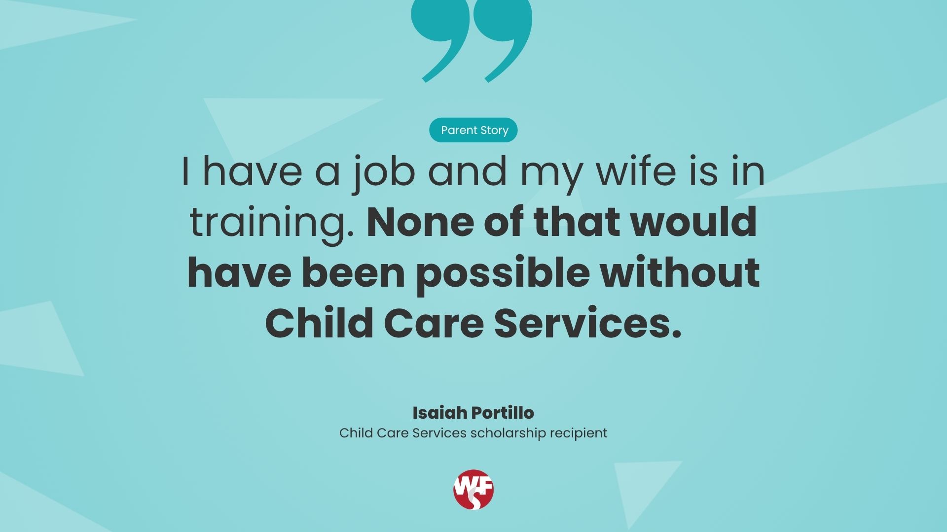 Isaiah Portillo on the Impact of Child Care Services