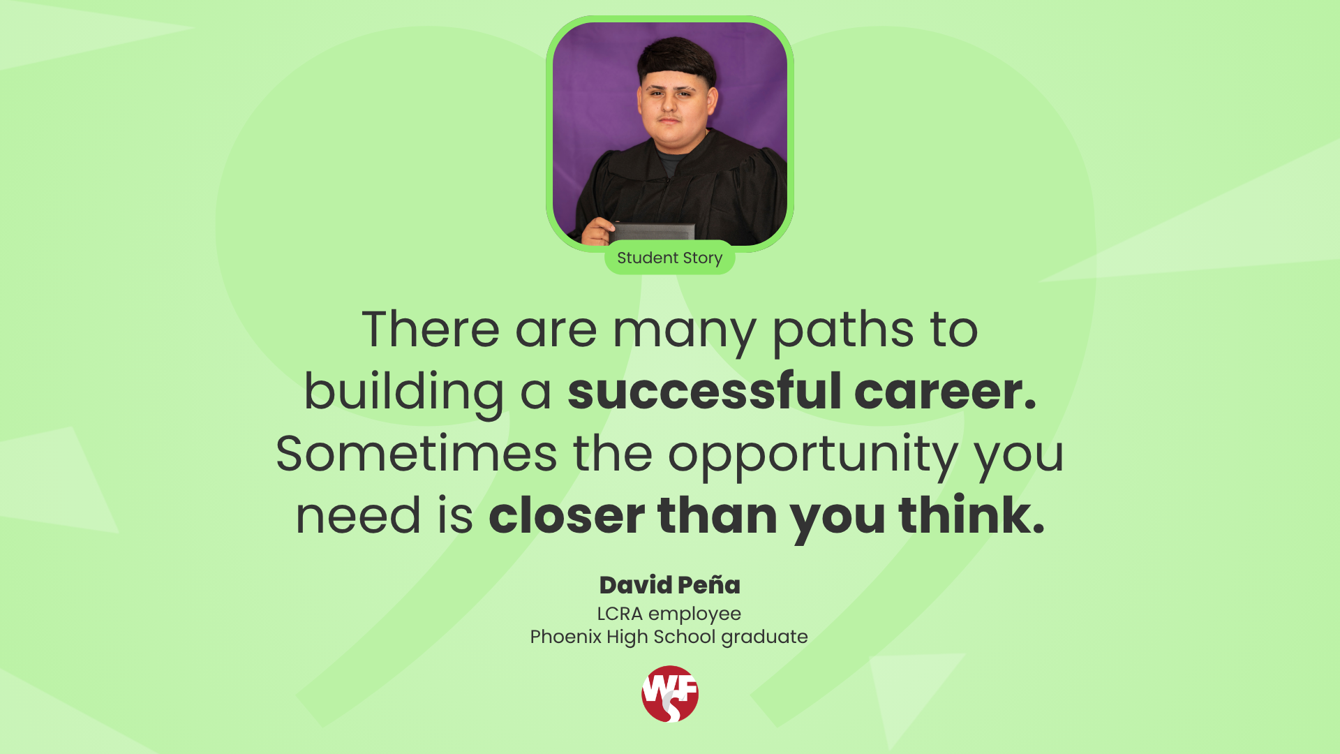 From High School to a Career: David’s Journey with LCRA
