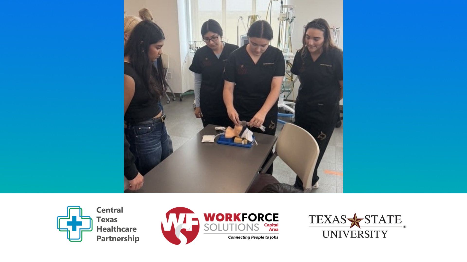 Inspiring future healthcare workers at the first Respiratory Care Clinic
